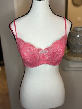 B.Tempt'd by Wacoal Ciao Bella Balconette Bra Pink 36DD